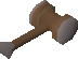 A detailed image of a flamtaer hammer