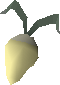 A detailed image of an evil turnip.