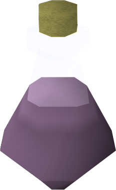 A detailed view of a Marrentill potion (unfinished)