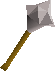 A detailed image of a white mace.