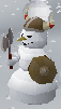 Barbarian snowman