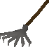 A detailed image of a rake.