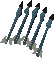 A detailed image of onyx bolts