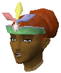 A player's chathead wearing the omni-tiara.