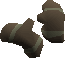 Detailed image of bronze gauntlets.