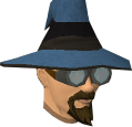 A detailed image of one of the Wizards.