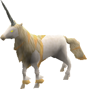 Unicorn stallion