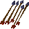 A detailed image of some mithril arrows.