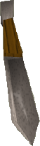 Detailed image of a knife