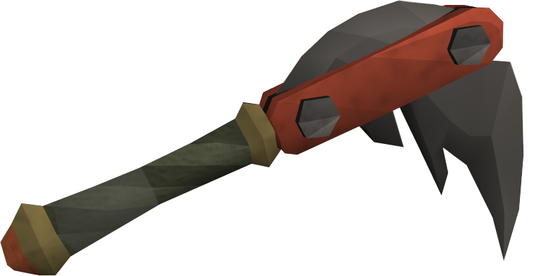 File:Dwarven army axe (pickaxe) detail.png