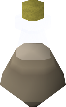 A detailed view of a Cadantine potion (unfinished).
