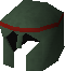 A detailed image of an adamant med helm.