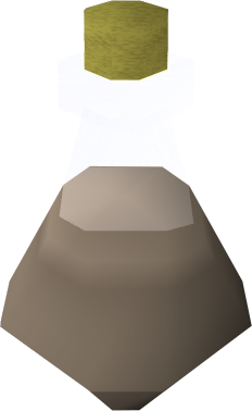 A detailed view of a Lantadyme potion (unfinished).