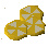 A detailed image of some lemon slices.