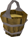 A detailed image of a bucket of wax.