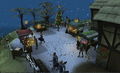 Draynor Village market during the event.