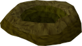 A hole dug by a pawya.