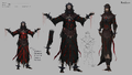 Concept art for the Robes of subjugation.
