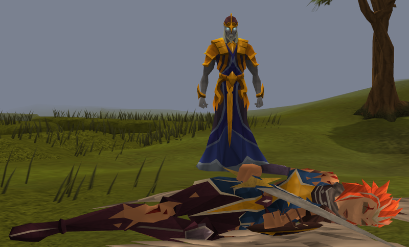 File:Saradomin saving Commander Zilyana.png