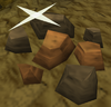 A detailed image of some high-quality copper ore.