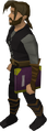 A player holding the Ancient book.