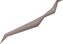 Detailed image of a maple longbow (u)