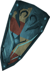 A detailed image of a rune kiteshield (h2).