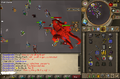 A Jad was summoned to help defend the Final battle with the zombies.