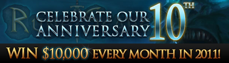 Celebrate RuneScape's 10th Anniversary
