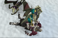 Sakirth impales Lucien with the Staff of Armadyl, killing him.