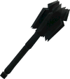 A detailed image of a granite mace.