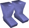 A detailed image of Blue boots.