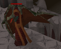 A dragonkin being killed.