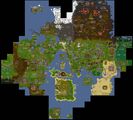 One of Runescape 2's oldest world maps
