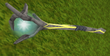 A detailed image of a blisterwood staff.