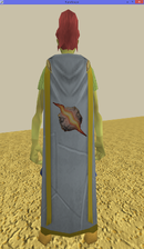 A player wearing a Runecrafting hood