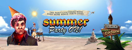 The Party Continues With Even More Beach Party Items...