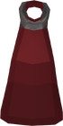 A detailed image of a Red Soul Wars cape
