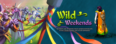 Monkeys are running wild across RuneScape, hunt them down for your rewards!