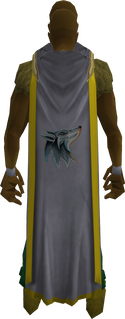 A player wearing a Summoning cape