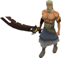 Thok, as playable in the Fremmenik Sagas.