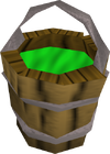A detailed image of a bucket of slime