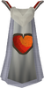 A detailed image of an untrimmed Constitution cape.