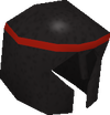 A black helm.