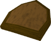 A detailed image of a wooden shield.