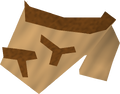 A detailed image of brown Tribal top.