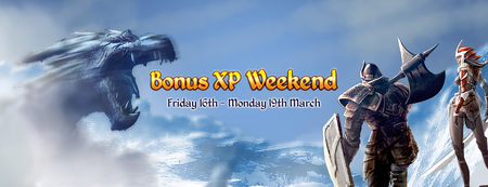 Bonus XP Weekend