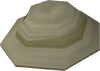 A detailed image of a pith helmet.
