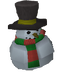 A penguin spy wearing a disguise seen only during the Christmas Events.