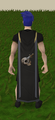 A player wearing untrimmed slayer cape